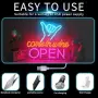 Димируем LED неонов надпис OPEN с ръка, USB, 35 x 31 см, снимка 5