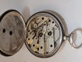 джобен сребърен часовник , снимка 7