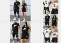 Nike Екипи За Двойки👚🩳Дамски Летен Екип Найк👕🩳Мъжки Къс Комплект Найк Код LFS392, снимка 1