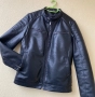 Мъжко кожено яке с подплата — М, снимка 2