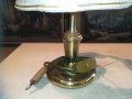 нощна лампа-мед/месинг-внос швеция 35х22см, снимка 9