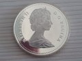 1 сребърен долар 1986 година Канада Елизабет II сребро 2, снимка 4