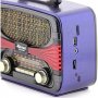Ретро радио Kemai MD-1903 Bluetooth Usb Sd ,  FМ, АМ, SW - Носталджи, снимка 2