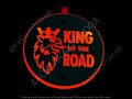 LED ЛЕД Габарити за огледало King of the Road, ОБЕЦИ ,Бяло-Червено 24V , снимка 2
