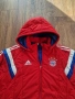 Страхотно мъжко футболно яке ADIDAS BAYERN сезон 2014 / 2015 размер XL / 2XL , снимка 3