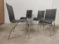 Комплект трапезни дизайнерски столове, снимка 4
