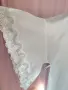  Резервирани Бял халат L/XL Бяла сатенена нощница, снимка 4