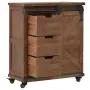 vidaXL Шкаф за съхранение, чам масив(SKU: 246120), снимка 2