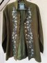 Дизайнерски блейзър/сако лен и коприна, снимка 2