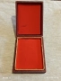 Кутия за медал ЗВАНИЕ ОТЛИЧНИК М-ВО на ТРАНСПОРТА 28097, снимка 3