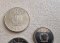 Малта . 1, 10 ,25 , 50 цента  и 1 лира.  5 бр. Нови., снимка 8