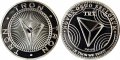 Трон монета / TRON coin ( TRX ) 2 - Silver, снимка 1
