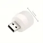 LED лампа с USB захранване, 5V,  1W, съвместими с лаптоп, зарядно за телефон, зарядно за кола и др, снимка 2
