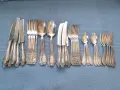 Комплект посребрени прибори, снимка 1