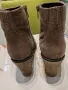 Дамски боти от естествена кожа (велур) , снимка 3