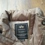 Страхотно мъжко пухено яке ALPHA INDUSTRIES размер L , пух и пера , снимка 8