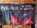 DESTRUCTION-No Faith in Humanity Flag-2 размера, снимка 1 - Китари - 42398799