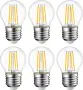 LED филаментни крушки EXTRASTAR G45 E27 – 4W, 2700K, 400 lm, 10 броя, снимка 1
