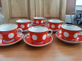 Руски порцелан чаши за чай, снимка 1 - Други ценни предмети - 36437826