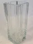 масивна стъклена квадратна ваза  6/3, снимка 3