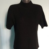 Вълнен пуловер с поло яка и къси ръкави "Karnel"®, снимка 4 - Блузи с дълъг ръкав и пуловери - 16436671