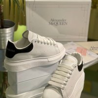 Бели кецове  Alexander McQueen код SG-124D, снимка 3 - Кецове - 40720369