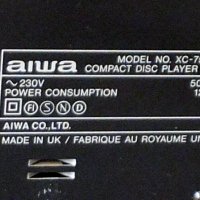  AIWA XC-750 - CD-Player, снимка 9 - MP3 и MP4 плеъри - 44325767
