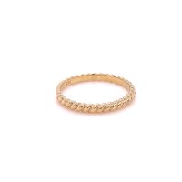 Златен дамски пръстен 1,56гр. размер:53 14кр. проба:585 модел:21889-4, снимка 2 - Пръстени - 44168344
