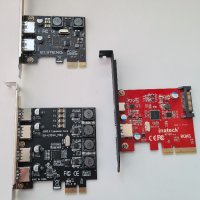 USB 3 PCI-E платки, снимка 1 - Други - 38466938
