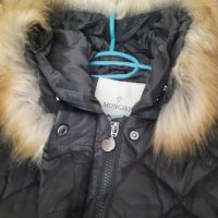 Дълго пухено палто Moncler (MONGIER), снимка 8 - Палта, манта - 38654755