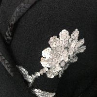 LISGAARD Вълнено дамско палто цвят мента L, черно М, снимка 6 - Палта, манта - 30950759
