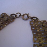 стар красив нагръден накит от златно дубле, снимка 7 - Антикварни и старинни предмети - 40288520