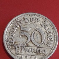 Три монети 50 пфенинг 1920/21г. / 200 марки 1923г. Германия за КОЛЕКЦИОНЕРИ 32075, снимка 2 - Нумизматика и бонистика - 44304614