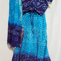 Ленга чоли традиционен комплект от Раджастан- ”Бандеж”, снимка 6 - Рокли - 21055632