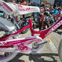 BYOX Велосипед 18" LOVELY pink, снимка 6 - Велосипеди - 44583435