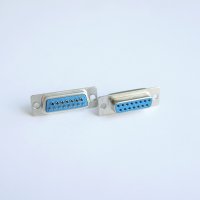 Букса за кабел метална RS232 15pin(ж), снимка 1 - Друга електроника - 42589689