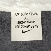 Nike AIR Hooded Sweatshirt оригинално горнище ръст 156-166см Найк, снимка 7 - Детски анцузи и суичери - 42628167