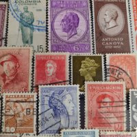 Пощенски марки серия стари редки от цял свят за колекционери - 20274, снимка 6 - Филателия - 36682085