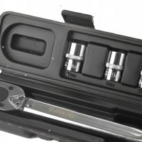 Динамометричен ключ 12 28 – 210 Nm + комплект вложки (17, 19, 21 мм), снимка 4 - Ключове - 40073570