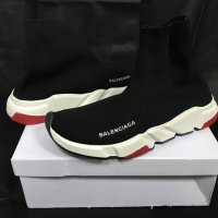 Мъжки обувки Balenciaga /Speed Black/White/Red !!!, снимка 6 - Спортни обувки - 32194706