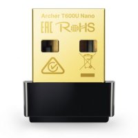 Ланкарта Безжична TP-Link T600U USB Nano WiFi, снимка 1 - Кабели и адаптери - 38905213