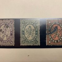 Серия марки-„Голям лъв" II-серия-1886-1887-Лот-1, снимка 1 - Филателия - 35485969