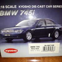 BMW 745 I .  1.18  Kyosho.!  top of the top.!, снимка 1 - Колекции - 34306639