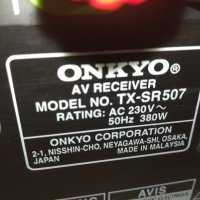 onkyo tx-sr507 hdmi 380w receiver 0903211137, снимка 8 - Ресийвъри, усилватели, смесителни пултове - 32092282