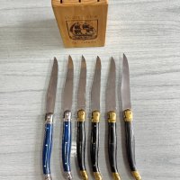 Френски кухненски ножове Laguiole. №4677, снимка 7 - Други ценни предмети - 42890935