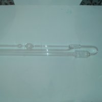 U-образен стъклен капилярен вискозиметър., снимка 1 - Лаборатория - 27197155