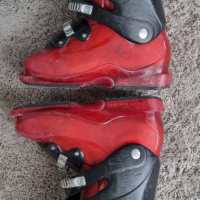 Карвинг ски SALOMON X-MAX JR, Carve rocker 120, обувки 22/22.5 и щеки , снимка 4 - Зимни спортове - 44654670