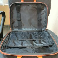 Стилна чанта за лаптоп/документи оранжев 35x26cm, снимка 2 - Чанти - 42201675