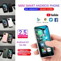 Мини телефон, мини смартфон, малък смартфон, с Андроид с две сим карти SOYES Android 6, минисмартфон, снимка 4 - Други - 32132776