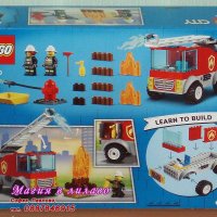 Продавам лего LEGO CITY 60280 - Камион с пожарникарска стълба, снимка 2 - Образователни игри - 31437958